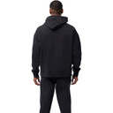 Fox Wordmark Oversized Fleece PO Black