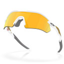 Oakley Radar Plate Polished White w/Prizm 24K Polarized