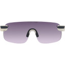 POC Elicit Glasses Okenite Off-White Clarity Road Lens Partly Sunny Gold