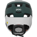 POC Otocon Race MIPS Full Face Helmet Pargasite Green/Hydrogen White Matte