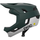POC Otocon Race MIPS Full Face Helmet Pargasite Green/Hydrogen White Matte