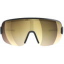 POC Aim Glasses Uranium Black/Clarity Road/Partly Sunny Gold Lens