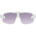 POC Aspire Mid Glasses Hydrogen White/Clarity Road/Sunny Silver Lens