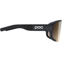 POC Aspire Mid Glasses Uranium Black/Clarity Road/Partly Sunny Gold Lens