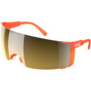 POC Propel Glasses Fluorescent Orange Translucent/Clarity Road/Sunny Gold Lens