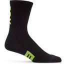 FOX 6" Flexair Merino Sock Black/Yellow