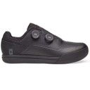 Black mountain bike shoes with BOA retention system