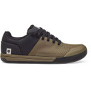 Green and Black lace up mountain bike shoes