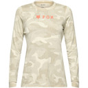 FOX Womens Ranger Tru Dri LS Jersey Cream