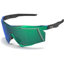 Green Scicon sunglasses with green mirror lens