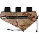skingrowsback Wedge Frame Bag - Brown Camo
