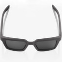 100% Erba Sunglasses Matte Dark Smoke Smoke
