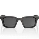 100% Erba Sunglasses Matte Dark Smoke Smoke