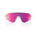 100% Slendale SL Sunglasses Matte Chalk Purple Mirror