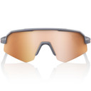 100% Slendale SL Sunglasses Soft Tact Grey HiPER Copper Mirror