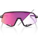 100% Slendale Sunglasses Gloss Black Purple Mirror Photochromic