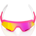 100% Slendale Sunglasses Pitaya HiPER Vital Pink Mirror