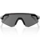 100% Slendale XS Sunglasses Matte Black Smoke Lens
