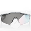 100% Speedcraft SL Sunglasses Polished Translucent Grey Rose Gold Photochromic