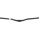 Black handlebar with white logo