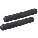Black grips with black end plugs