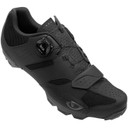 Black shoe with BOA retention system