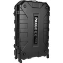 Black case with silver logo