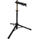 Black and bronze workstand 