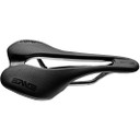 Black saddle with carbon rails