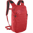 Red backpack with gloss logos