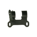 Black pump bracket with rubber strap
