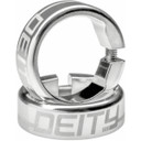 Silver Grip Clamps with matte logos