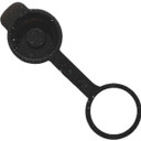 Black speckled cap for bottle