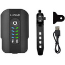 Lunar Callisto 2 In 1 600 Lumens Front And Rear USB-C Light With Helmet Mount