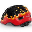 Met Hooray Youth Helmet Black Flames