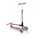 Globber Ecologic Primo Foldable Scooter w/Lights Berry