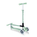 Globber Ecologic Primo Foldable Scooter w/Lights Pistachio