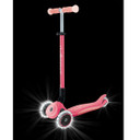 Globber Elite Glow Lights Pastel Pink