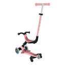 Globber Go Up Active Lights 360 Pastel/Deep Pink