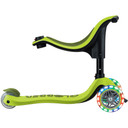 Globber Go Up Sporty Lights V2 Lime Green/Khaki