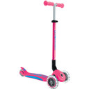 Globber Primo Fold Plus Lights Scooter V2 Fuchsia Pink/Sky Blue