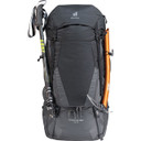 Deuter Futura Air Trek 50+10 Trekking Backpack Black/Graphite