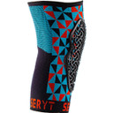 SERYT Flow Knee Pads Arlecchino Light Blue/Red