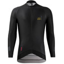 Caffeine and Cranks Pinnacle Thermal Jersey Blackstrike Mens