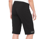 100% Ridecamp Women's Shorts w/ Liner Black