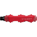 Crank Brothers Stamp 0 Pedals Bright Red