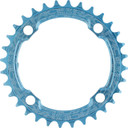 Race Face Narrow Wide 104BCD Chainring Blue 30T
