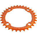 Race Face Narrow Wide 104BCD Chainring Orange