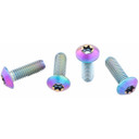 Wolf Tooth Ti Bottle Cage Bolts LP Oil Slick