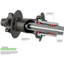 Hope Pro 5 Rear Hub 6 Bolt Trial/SS 135mm Bolt-Up 32H Black